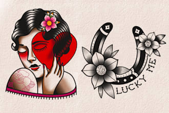 create custom traditional tattoo designs bold and timeless art