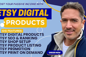 do etsy digital products for etsy shop, etsy shop setup, etsy digital products
