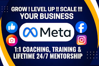be your expert 1 on 1 facebook ads coach instagram meta ads mentor or consultant