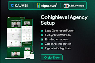 do go highlevel website, funnel, courses, automation, and ghl agency work expert
