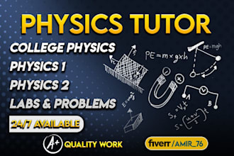 be your physics labs and problems tutor