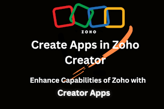 create and customize application in zoho creator