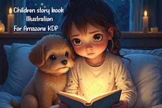 illustrate children story book illustrations