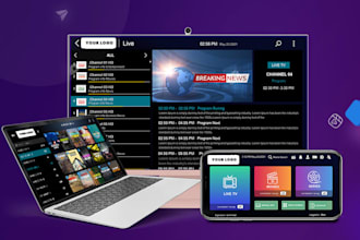 setup web TV player for your iptv panel