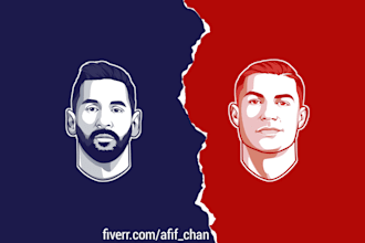 drawing avatar cartoon portrait