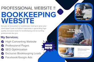 generate bookkeeping leads accounting leads bookkeeping landing page website