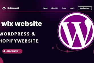 design wix website, develop, wix online store