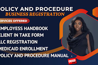 policy and procedure manual employee handbook hr policy startup homecare nemt