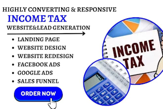 income tax leads finance leads bookkeeping leads finance, income tax website