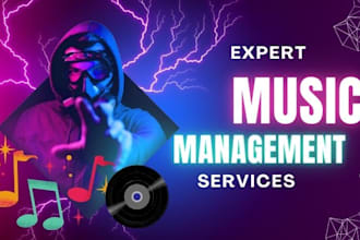 give you my keys to success or help manage your music career