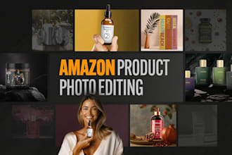 do amazon product and professional photo editing