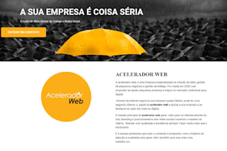 create a responsive landing page for wordpress for your product or business