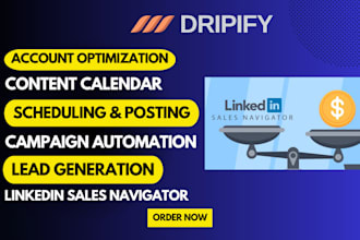 set up a linkedin campaign outreach using dripify
