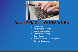 type 50vscanned documents retype any documents