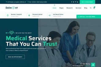healthcare website medical website clinic website doctor website hospital websit