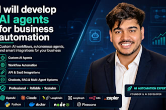 develop ai agents for business automation