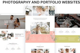 create photography website wordpress photography portfolio website with booking