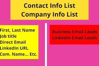 find company, restaurant owner ceo contact info email list by web search expert
