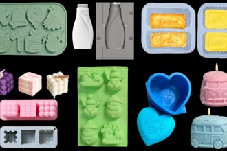make 3d chocolate mold design injection mold silicone mold in solidworks