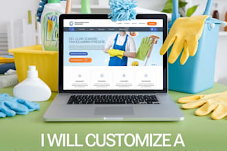 design redesign responsive landscaping cleaning booking website in wix editor