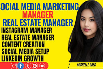 be your real estate marketing manager facebook instagram linkedin tiktok ads