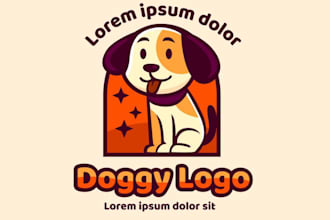 draw high quality pet animal logo