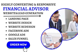 financial advisor leads tax leads financial website financial advisor website