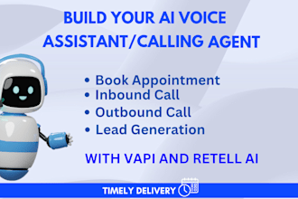 setup custom ai voice caller and appointment setter, vapi ai and retell ai