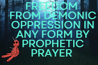 remove any satanic power, curse,evil eye, spell,black magic by prophetic prayer