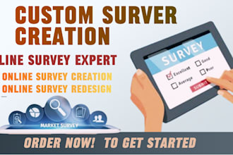 create custom survey for your business and generate targeted respondents