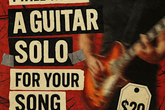create a professional guitar solo for your song