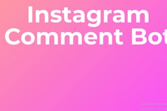 code instagram bot, auto dm bot, posting bot, auto follow bot, auto commentlng
