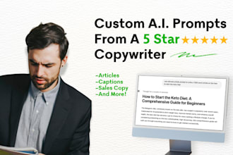 give you custom writing prompts for ai copywriting
