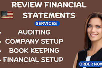 audit financial statements as an USA CPA