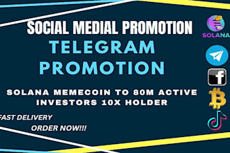 crypto twitter x marketing, solana memecoin promotion to reach organic followers