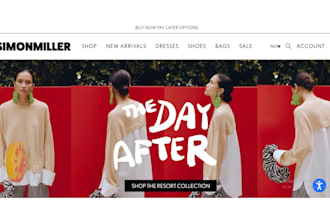 design clothing website shopify clothing store fashion website clothing brand