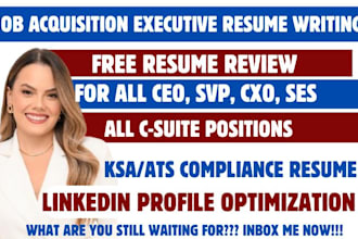 write executive resume, ats software resume, federal resume, usajobs resume,
