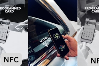 build a professional nfc enabled digital business card web app for your brand