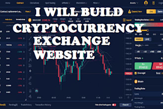 build crypto exchange website, p2p website investment website, exchange platform