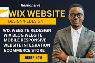 build wix website, design wix website design wix redesign wix 3d animated wix