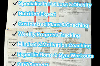 be your personal trainer for loosing weight