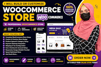 build or customize woocommerce store