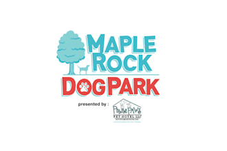 make awesome wonderful new dog park logo