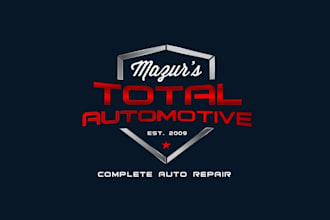 design hip professional auto repair logo