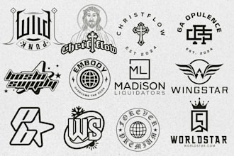 draw clothing brand, streetwear, and urban apparel logo