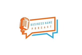 create creative broadcast logo with free source file