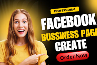 perfect create and set up your social media accounts and facebook business page