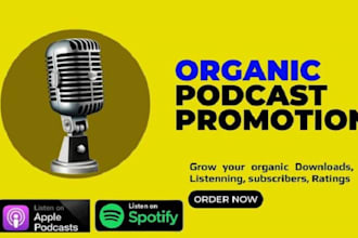 promote your podcast and grow downloads organically