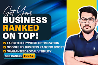 rank your gbp and optimization on 20 keywords for local SEO success top ranking