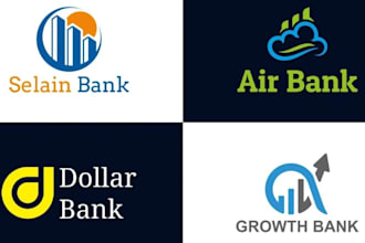 create marketing, accounting, insurance, banking logo